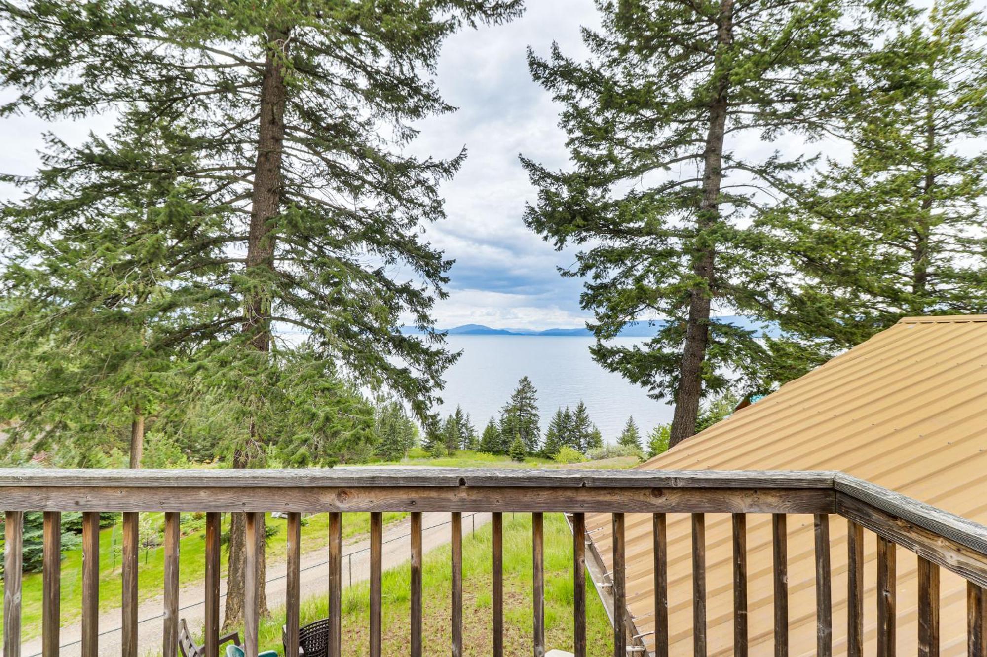 Flathead Lake Views Scenic And Spacious Retreat! Bigfork Exterior photo